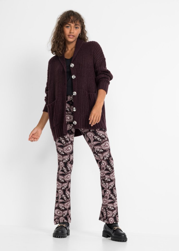 Strickjacke mit Taschen