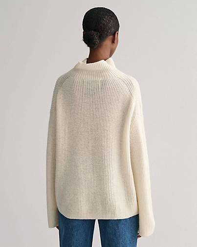 GANT Damen Strickpullover mit Wolle