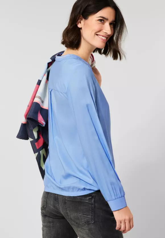 CECIL Bluse in Unifarbe