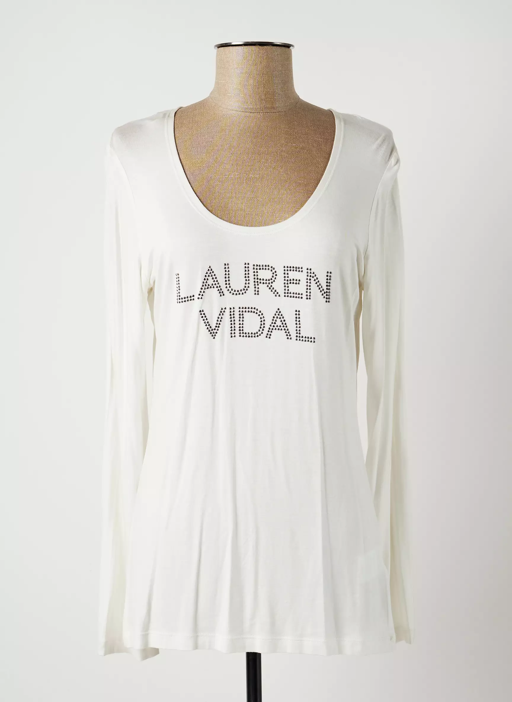 Lauren Vidal Tshirts Femme couleur blanc