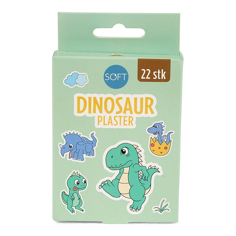 Soft Plaster 22 stk Dinosaur