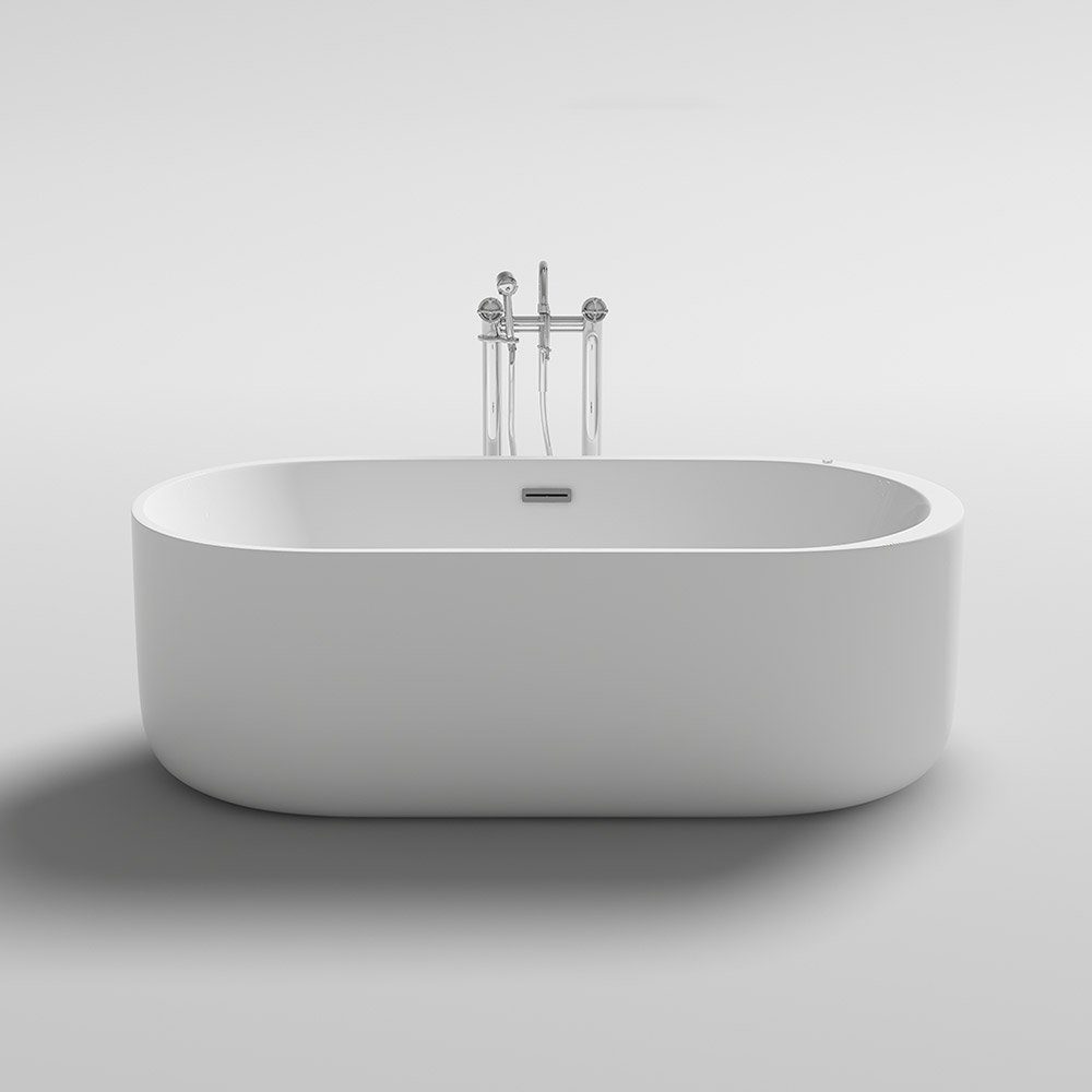 HOME DELUXE Badewanne BOLA PLUS, inkl. Whirlpoolfunktion - Maße: 170 x 80 x 58 cm I Indoor Jacuzzi