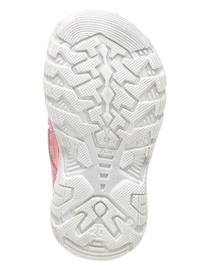 Richter Shoes Leder-Sandalen in Rosa günstig kaufen 23
