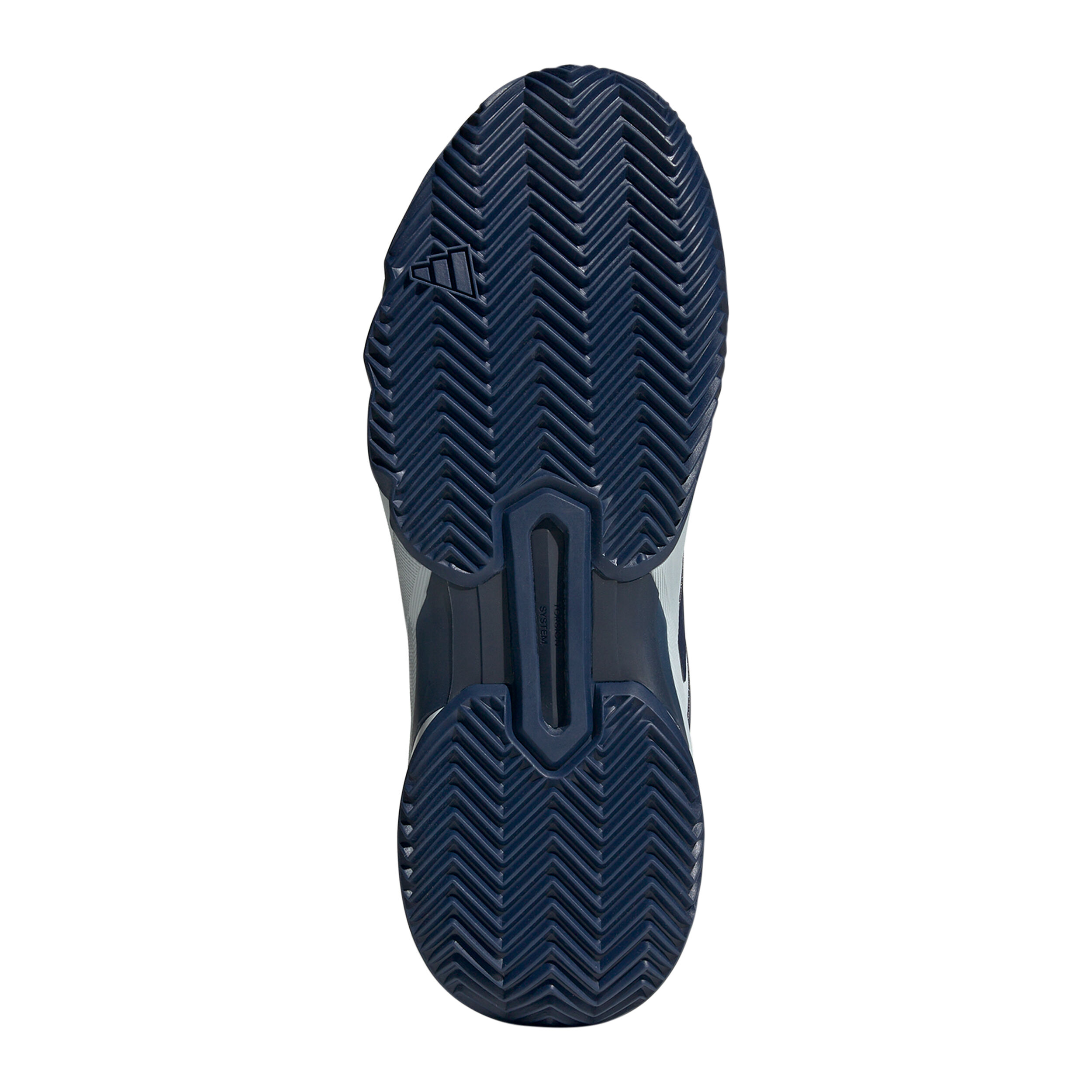 CourtJam Control 3 Sandplatzschuh Herren - Hellgrau, Dunkelblau