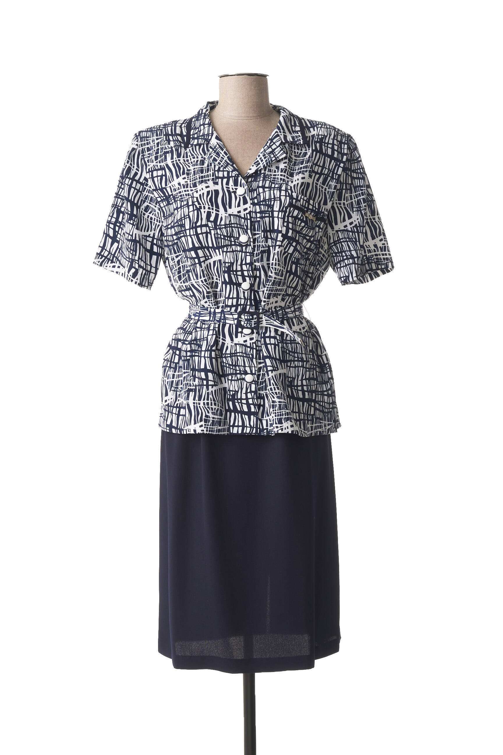 France Rivoire Ensembles Robe Femme couleur bleu