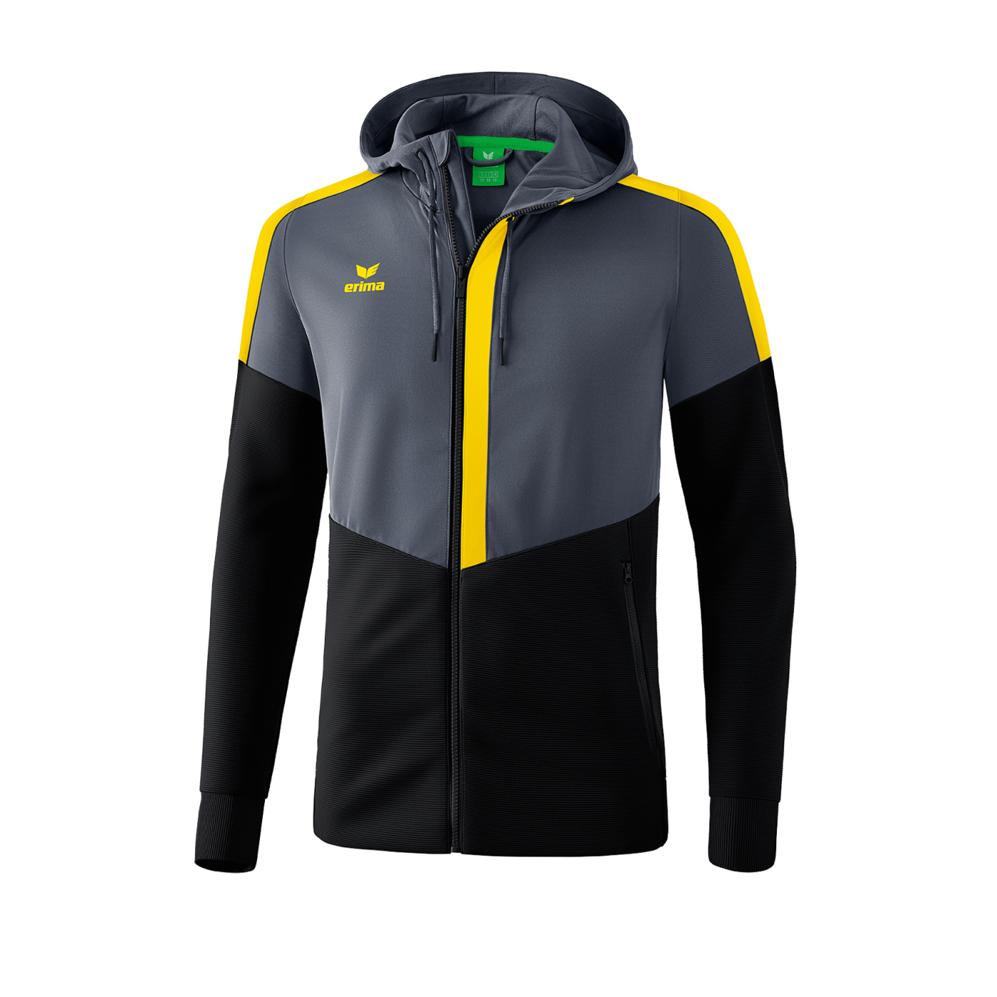 Erima Squad Kapuzen-Trainingsjacke Kids Grau