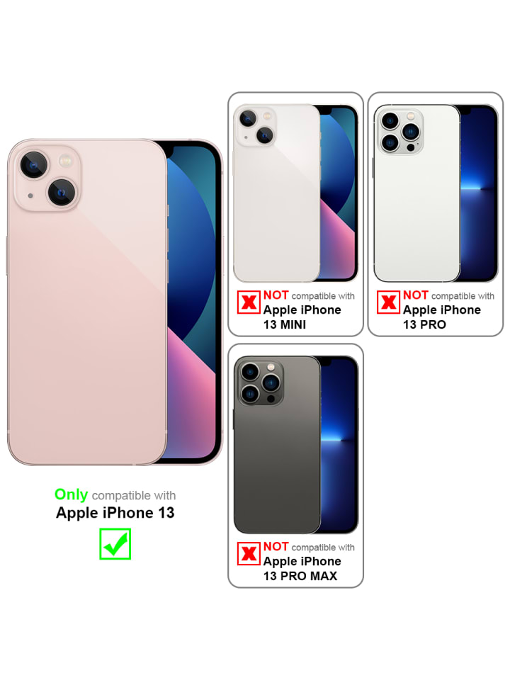 cadorabo Hülle für Apple iPhone 13 Glitter in Lila mit Glitter günstig kaufen onesize