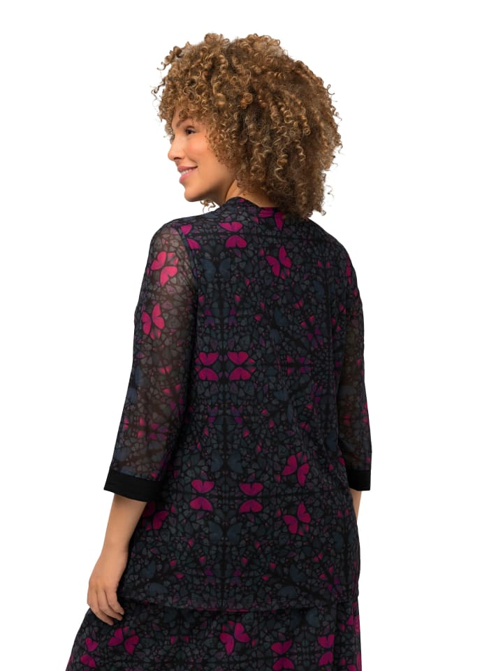 Ulla Popken Longshirt in schwarz günstig kaufen