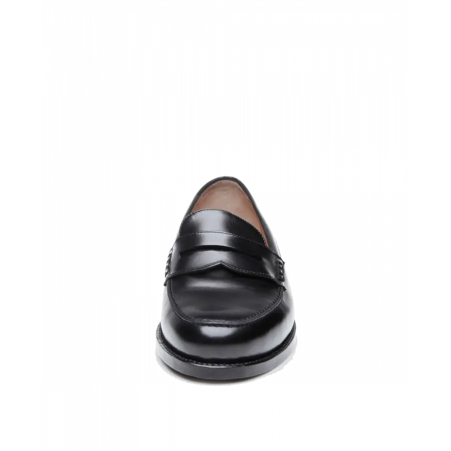 Heinrich Dinkelacker - Loafer JANOSH K PLAIN AC Antikcalf - schwarz
