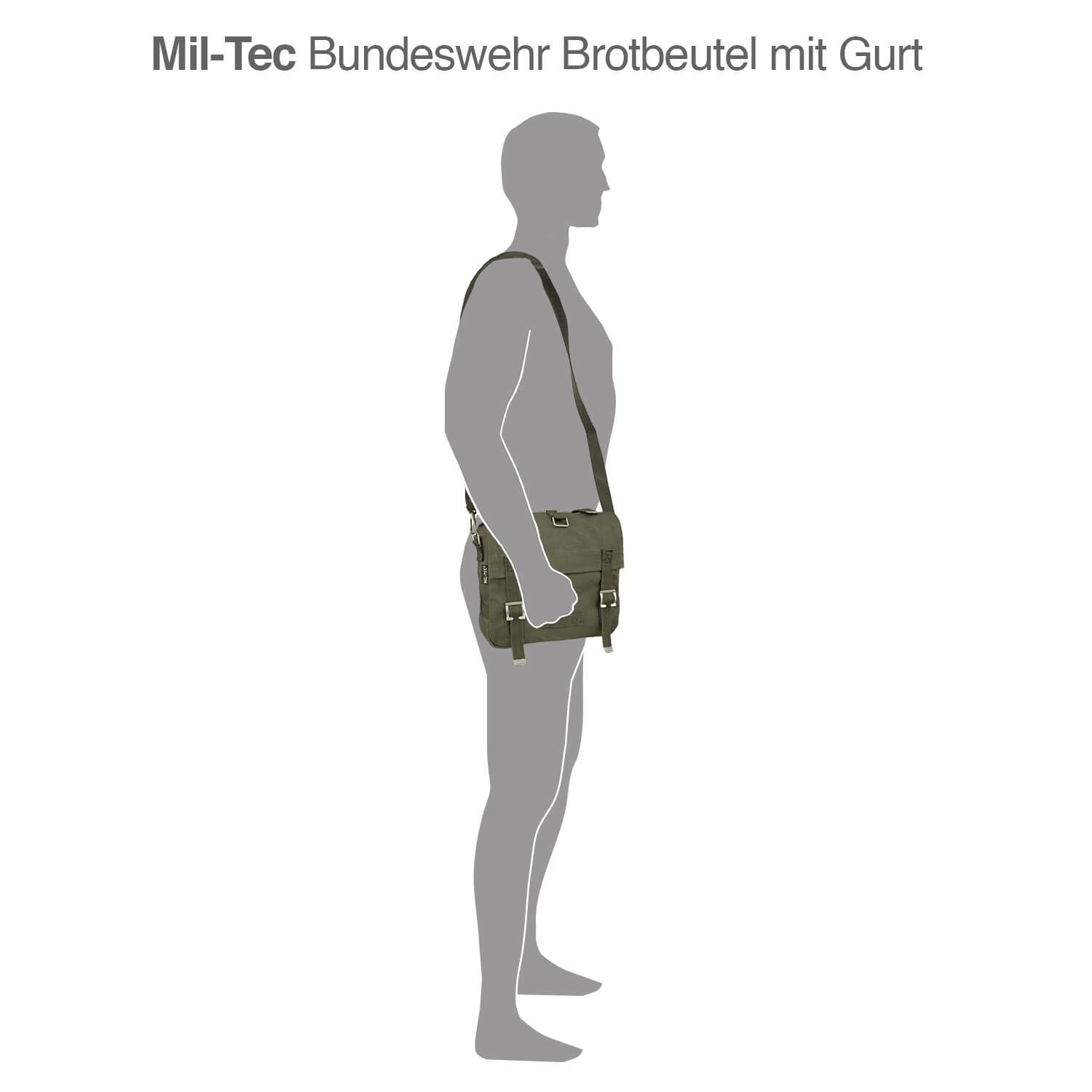 Bundeswehr Brotbeutel mit Gurt