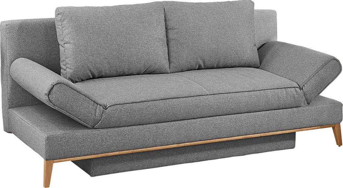 Jockenhöfer Gruppe Schlafsofa Yann, inklusive Bettfunktion, Stauraum/Bettkasten, verstellbare Armlehnen