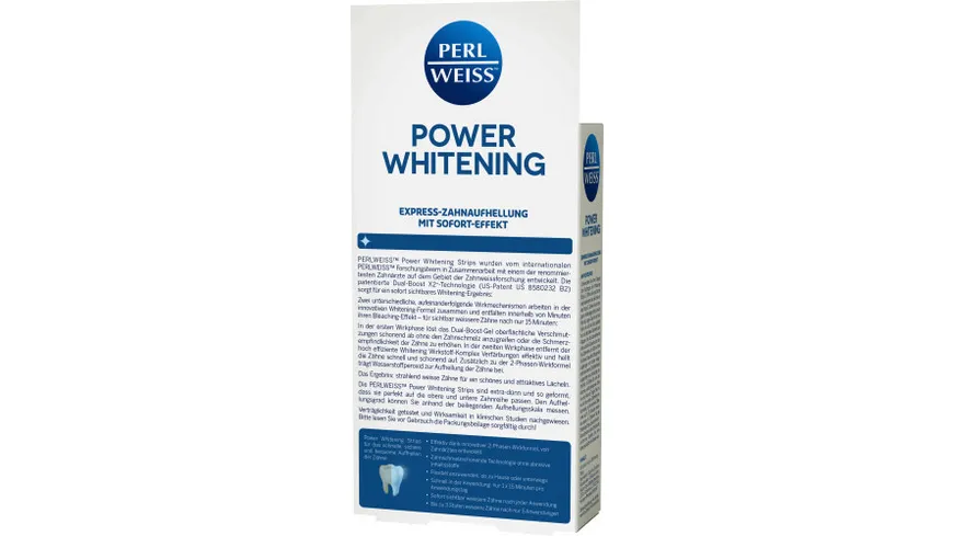 Perlweiss Power Whitening Strips
