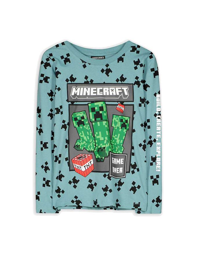 Langarmshirt - Minecraft