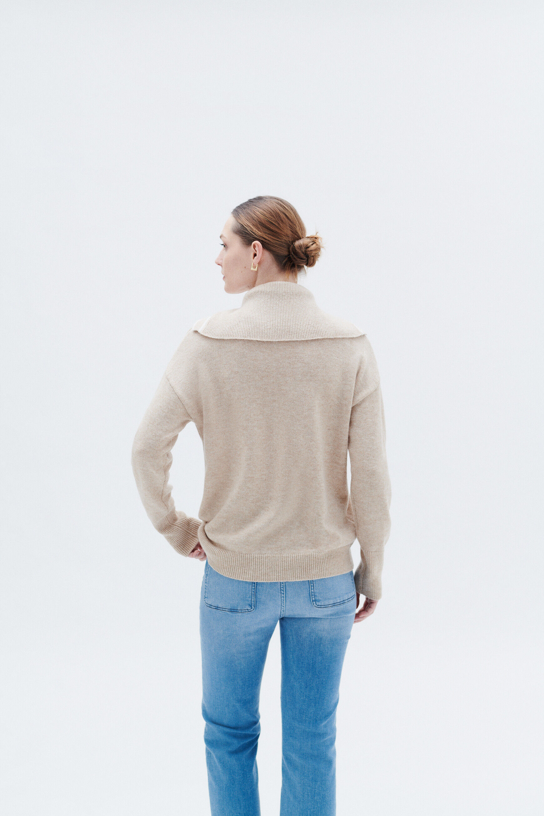 Pull marcelino marron femme