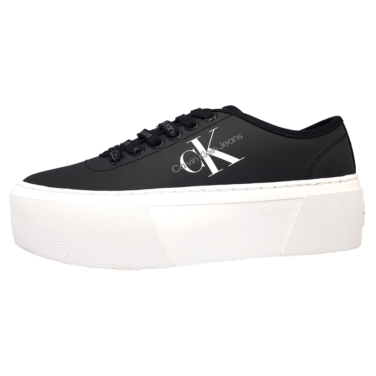 Calvin Klein Cupsole Flatform YW0YW00766 Schwarz BDS Black