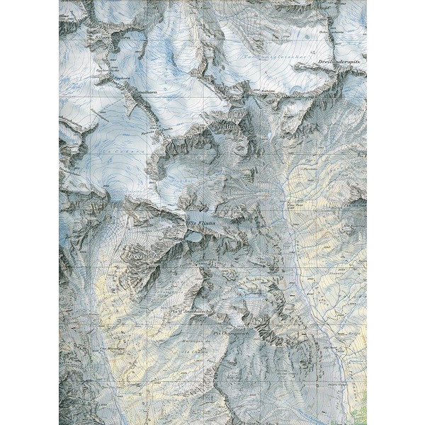 Swisstopo 1 : 25 000 Silvretta - Wanderkarte