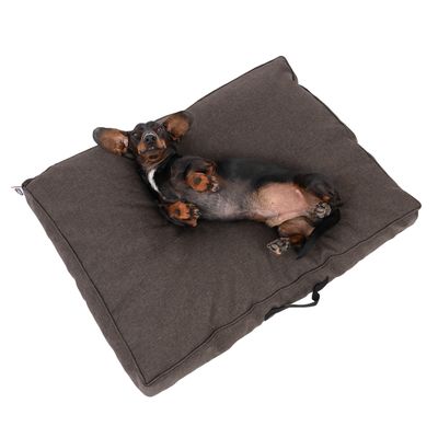 TIAKI Hundematratze Memory Foam, braun