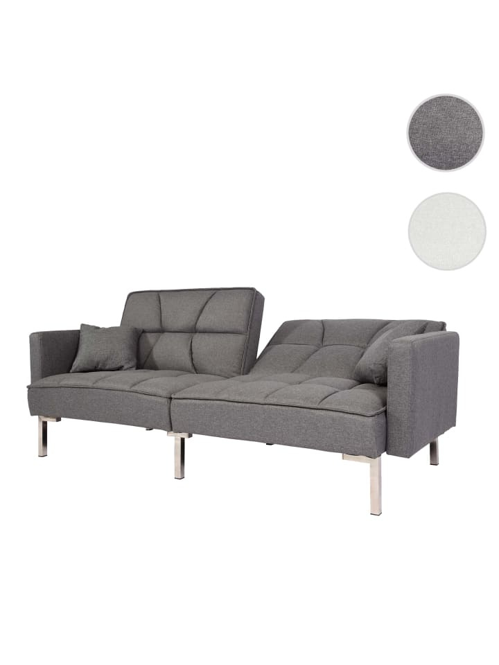 MCW Schlafsofa K65, Stoff/Textil grau günstig kaufen onesize