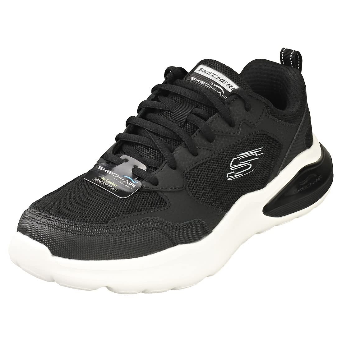 SKECHERS Freizeit Schnürer schwarz