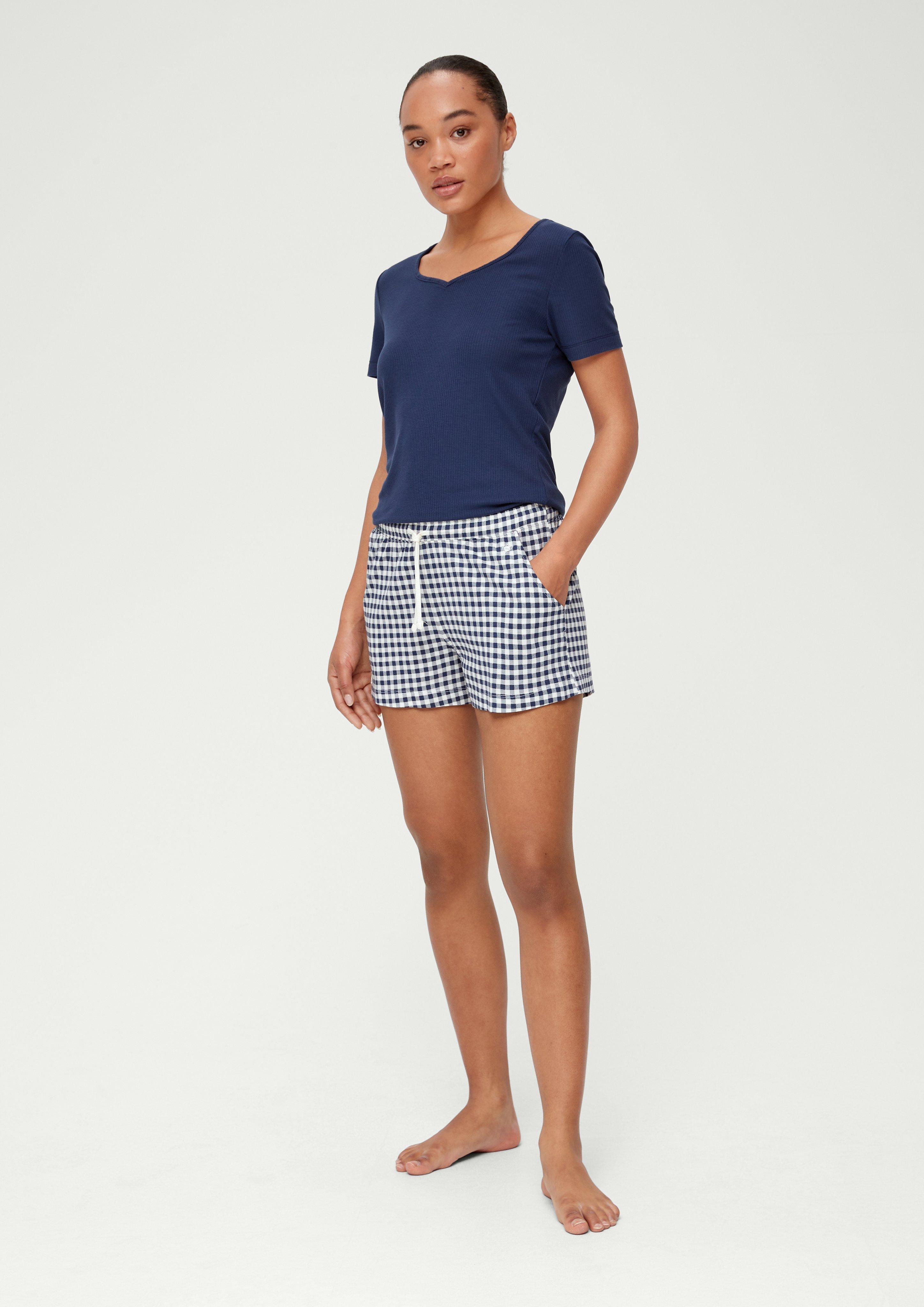 Kurze Pyjamahose   6008458-5870