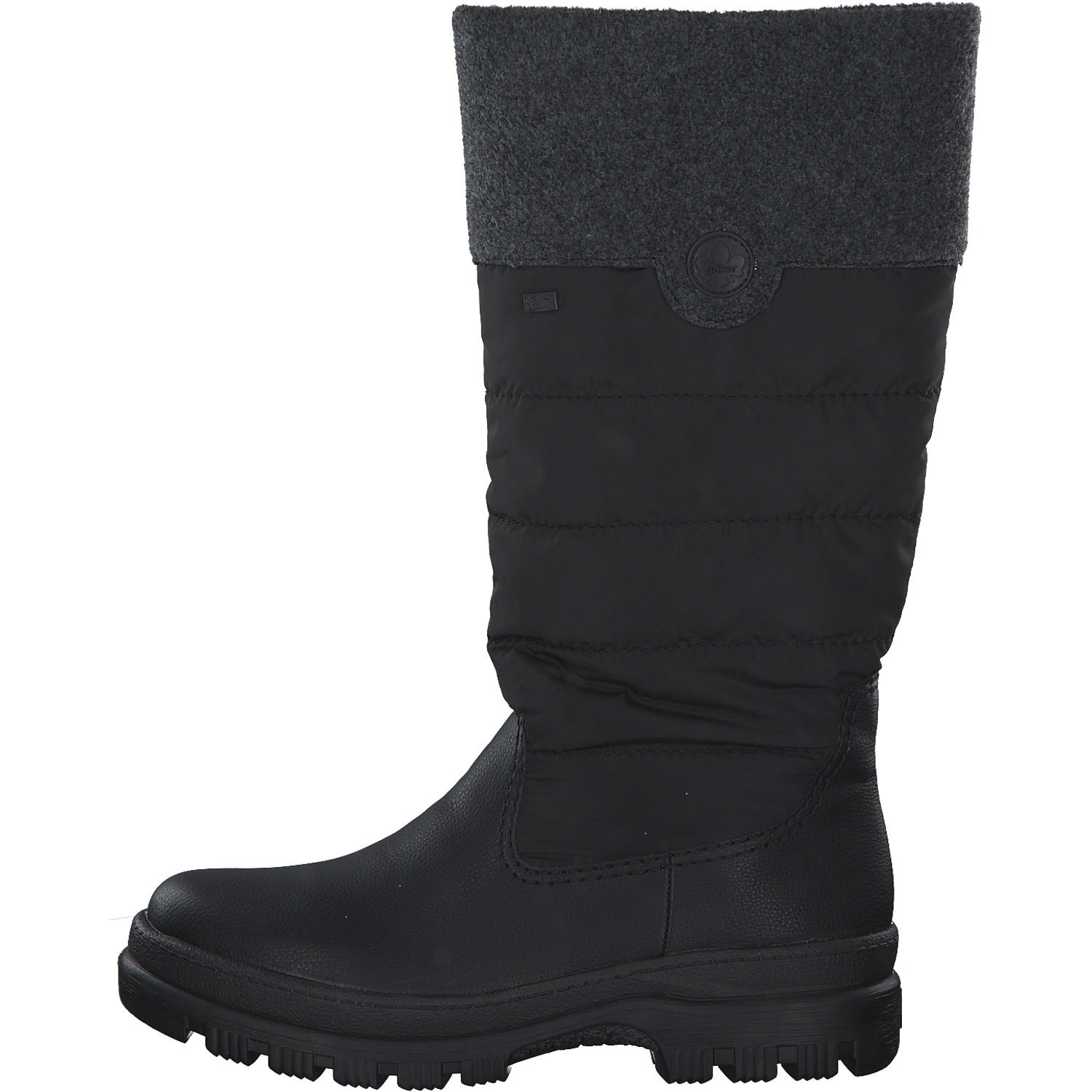 Rieker X9090, Winterstiefel, Damen, Schwarz
