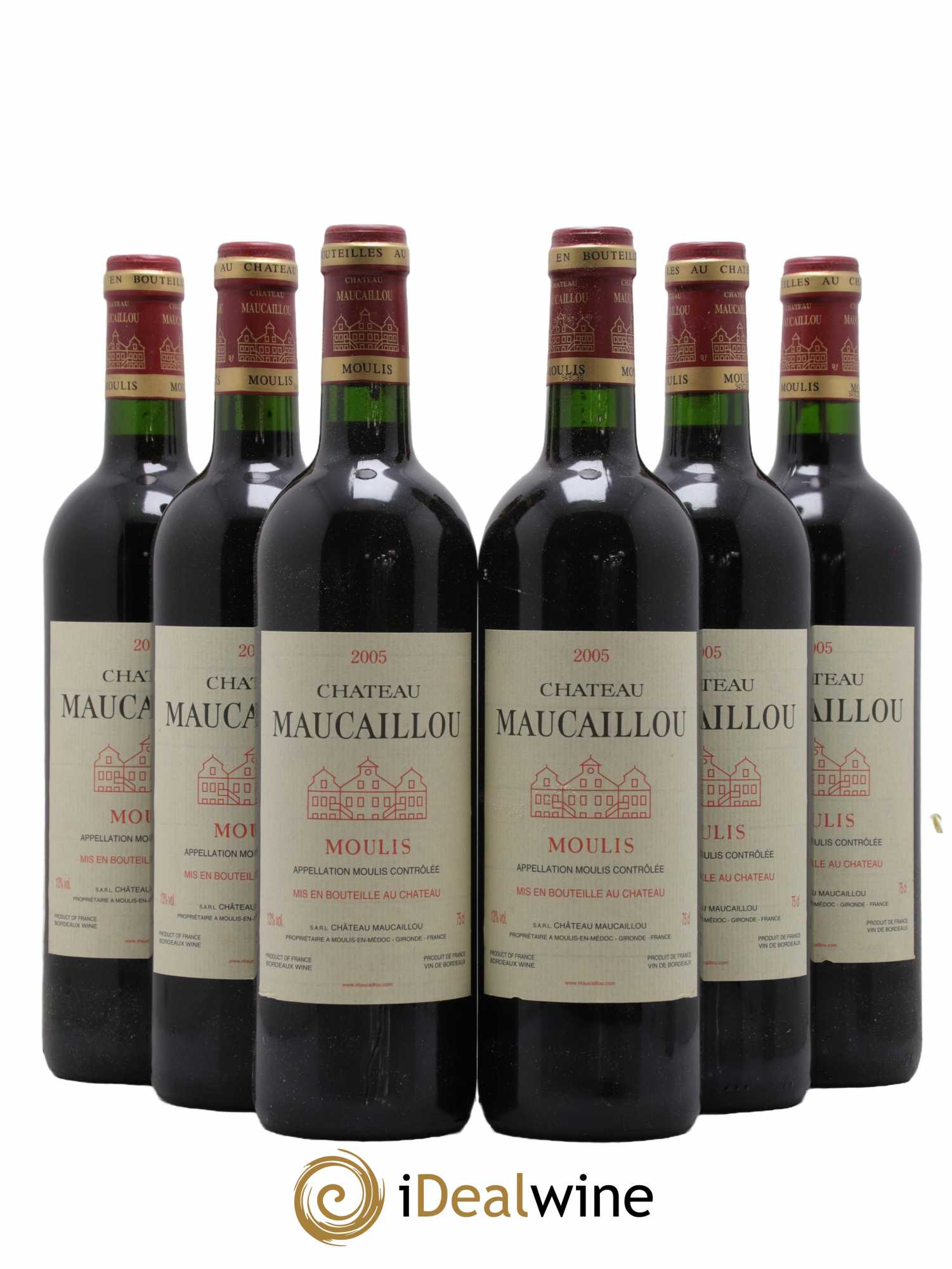 Château Maucaillou  2005 - Lot de 6 Bouteilles