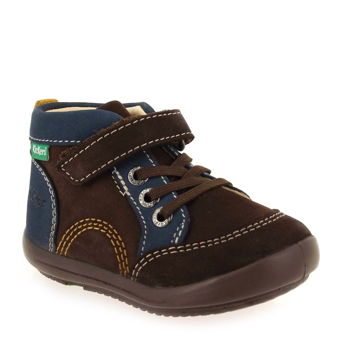 Kickers  KINOE H21 - Marron marine