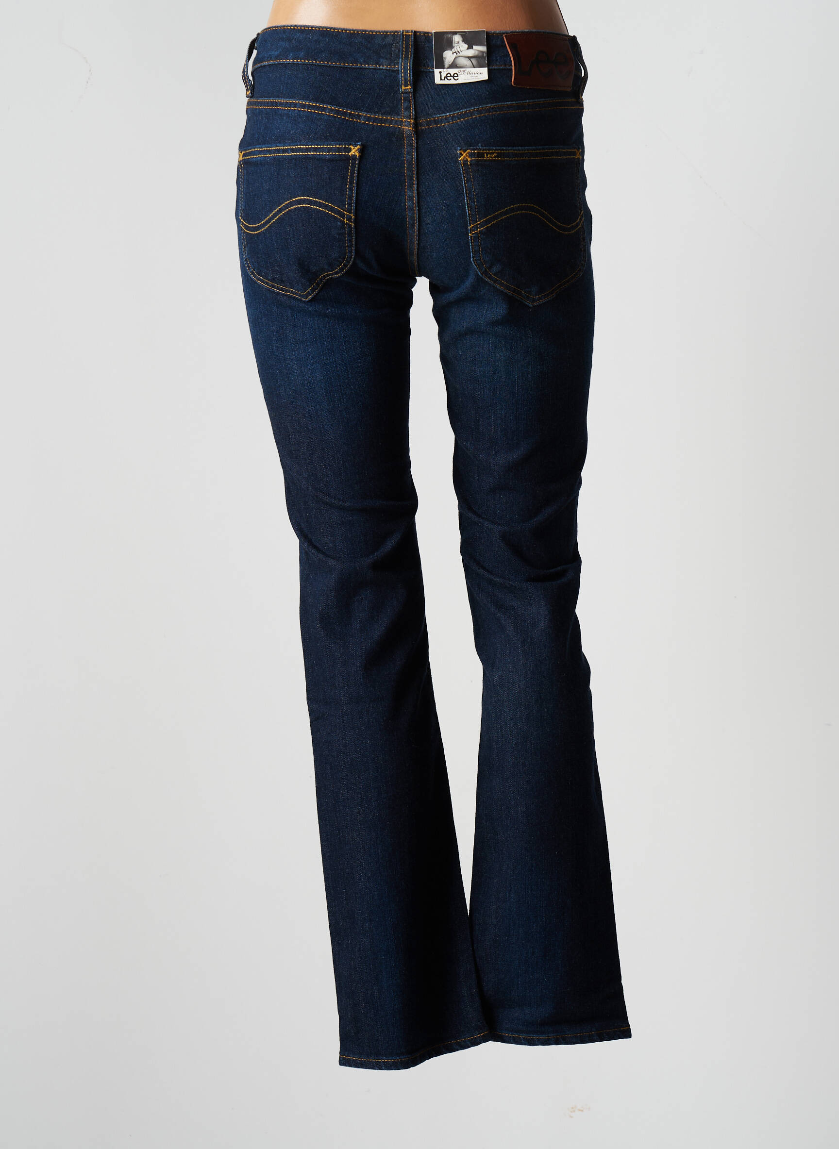 Lee Jeans Coupe Droite Femme couleur bleu