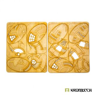 Caste Enclaves 90x52 mm Oval Base Toppers (6)