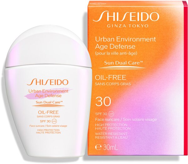 Shiseido Suncare Urban Environment Age Defense Oil-Free SPF30 Sonnenlotion