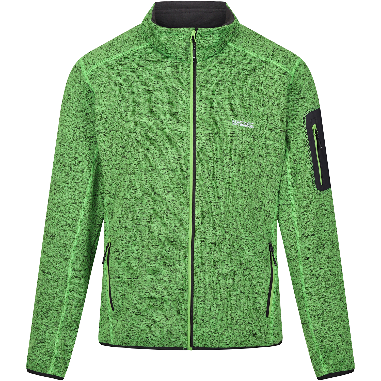 Regatta Herren Fleecejacke Newhill (hellgrün)