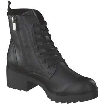 Marco Tozzi Schnürstiefelette in schwarz