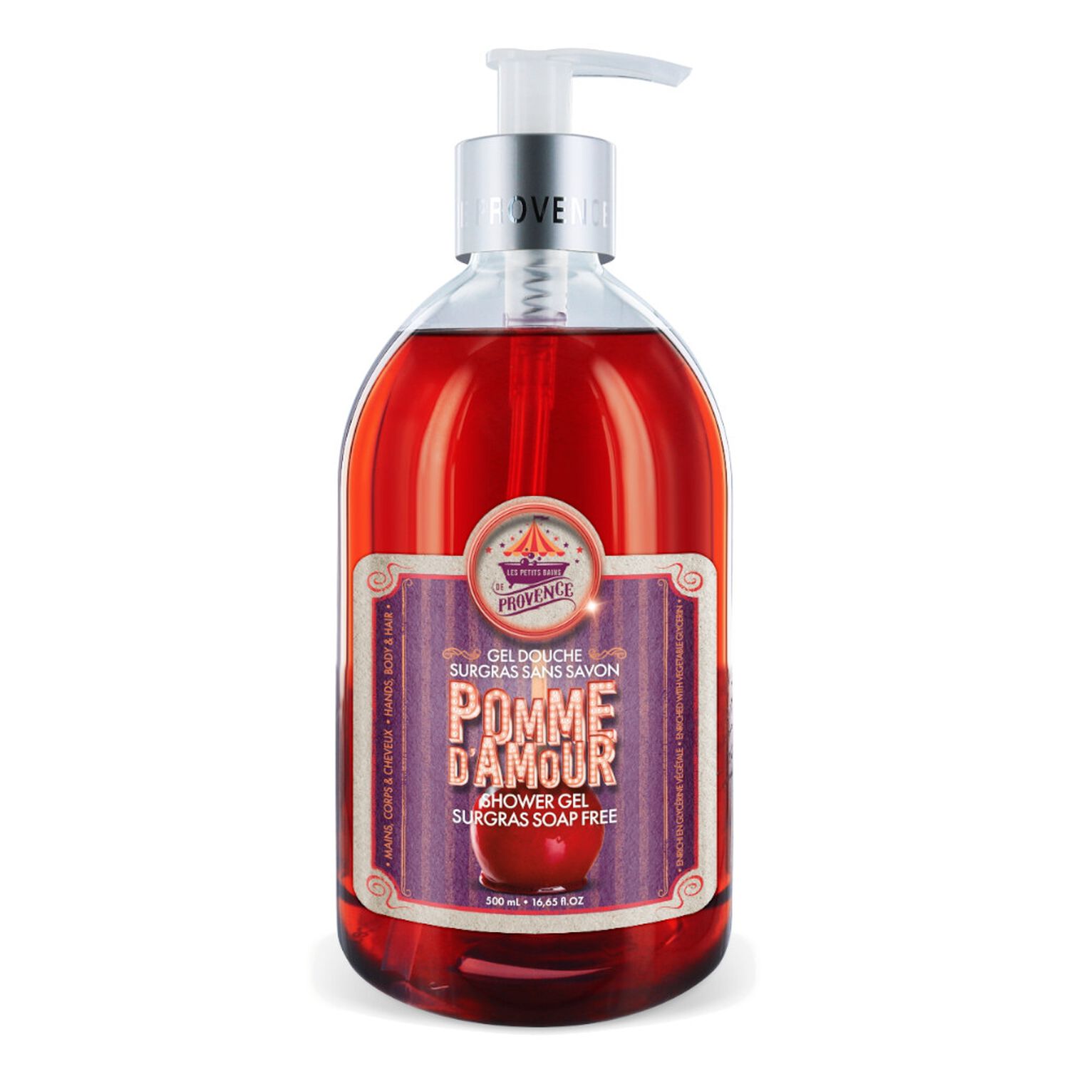 Les Petits Bains de Provence Gel Douche Fête Foraine Pomme D'Amour