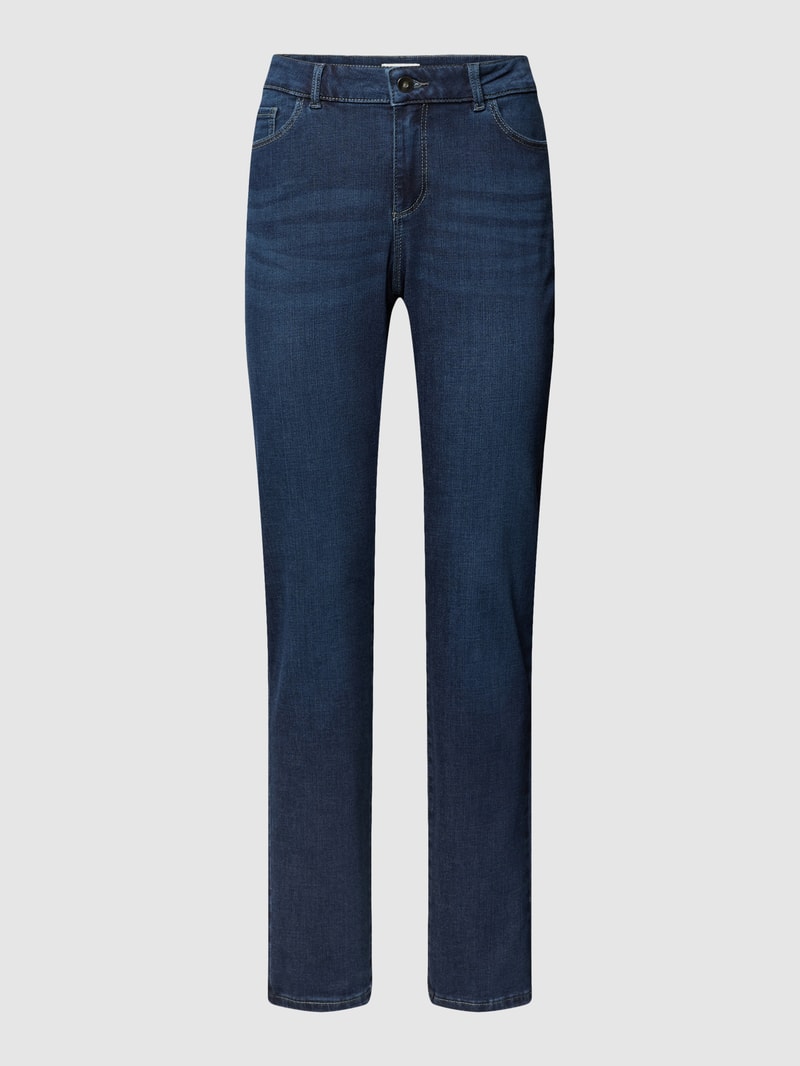 Skinny Fit Jeans in 5-Pocket-Design in blau