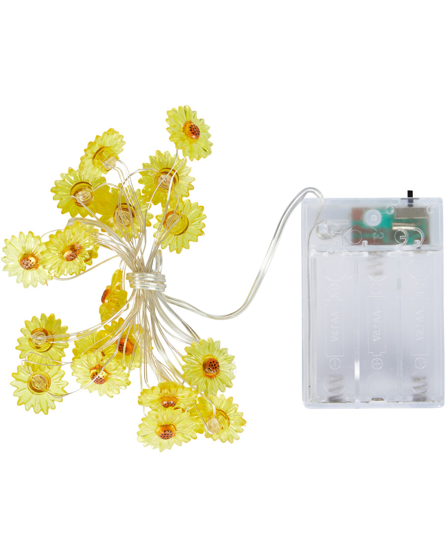 LED-Mikrolichterkette Blumen