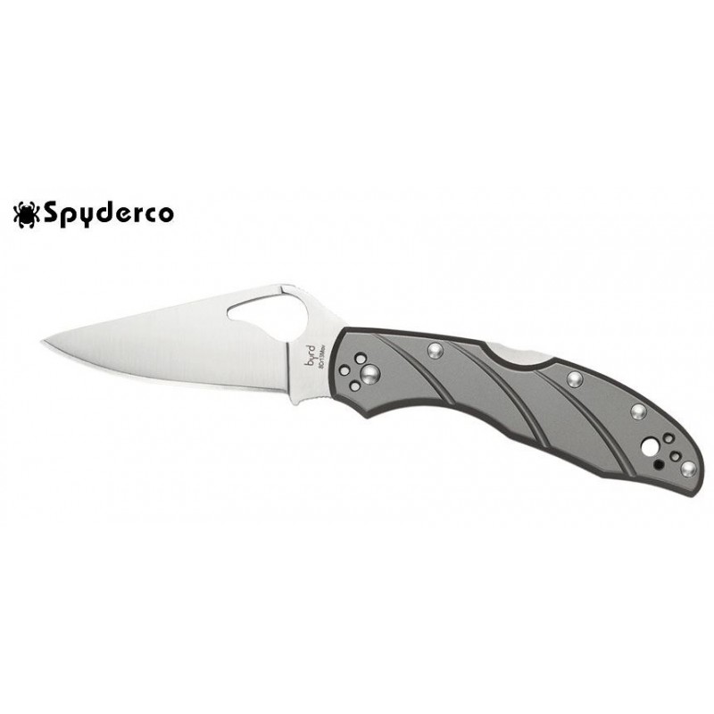 Spyderco Byrd Meadowlark 2 Titan BY04TIP2, taktisches Messer, militärische Klappmesser.