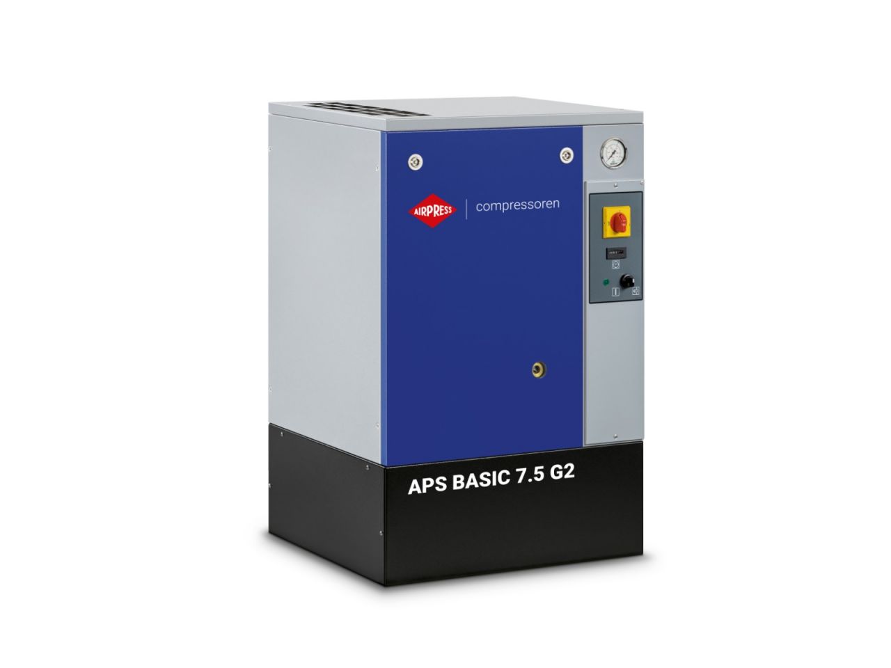 Airpress 362807 Schroefcompressor APS 7.5 Basic G2 10 bar 7.5 pk/5.5 kW 780 l/min