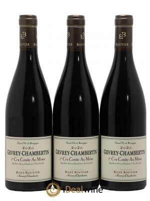 Gevrey-Chambertin 1er Cru La Combe Aux Moines Rene Bouvier 2020 - Lot de 3 Bouteilles