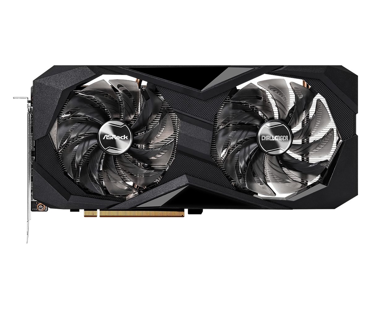 Asrock Radeon RX 6600 Challenger D 8GB Grafikkarte (8 GB, GDDR6)