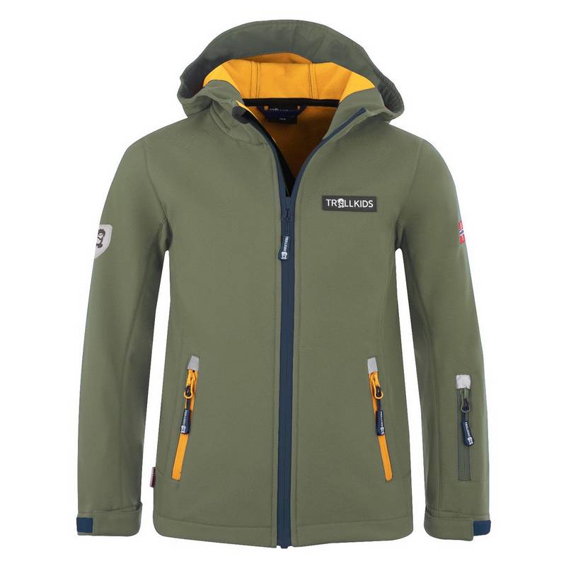 Trollkids Oslofjord Softshelljacke Kinder
