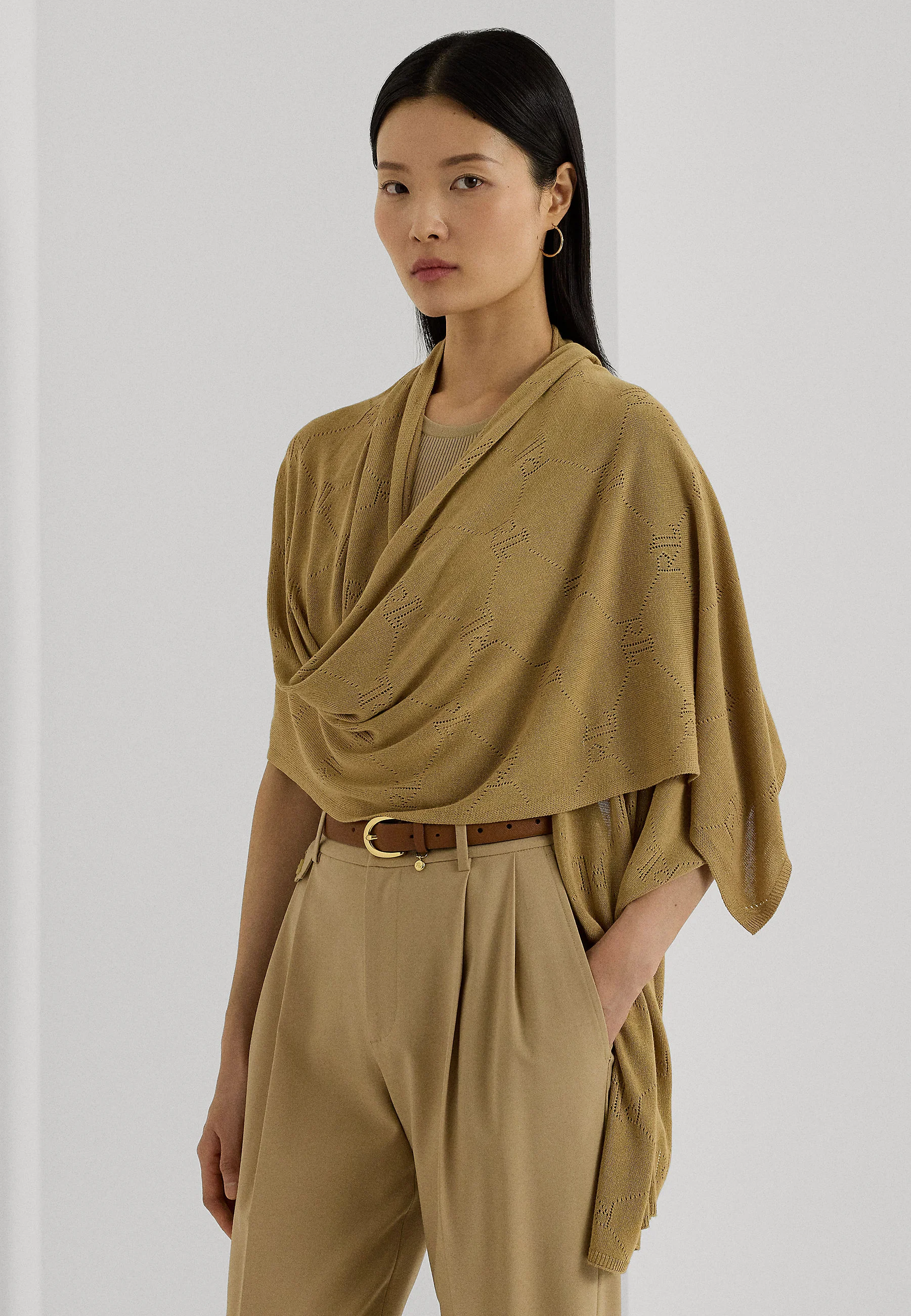 Pañuelo de punto Lauren Ralph Lauren - Bufanda