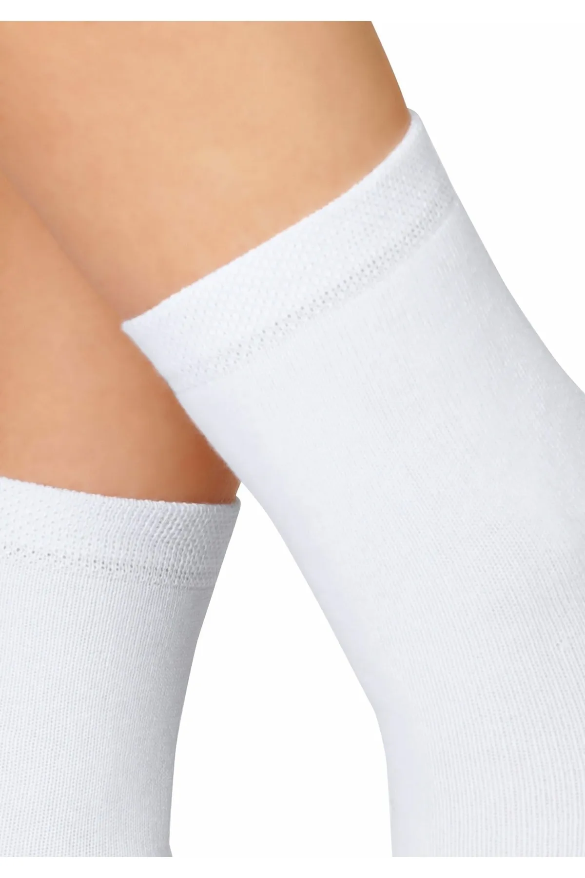 HIS  Socken - Weiß - Unifarben