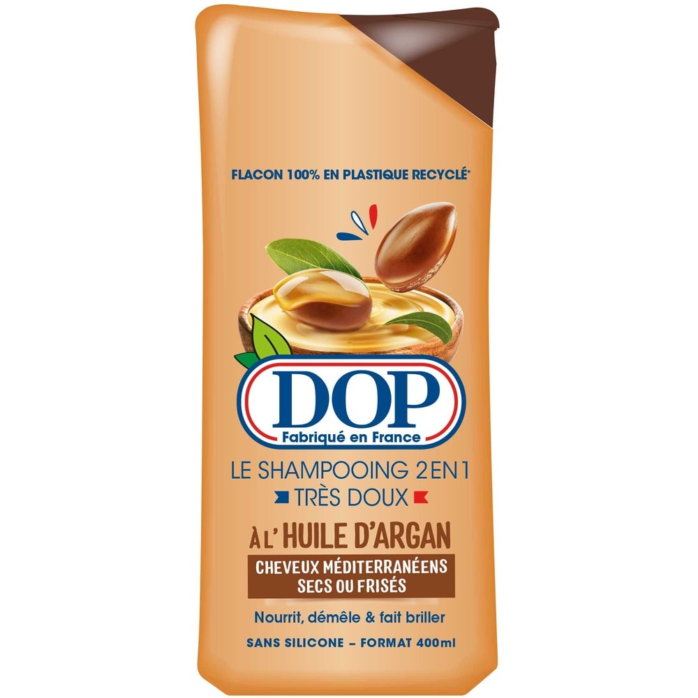 DOP Classique Shampooing Très Doux 2-en-1 à l'Huile d'Argan
