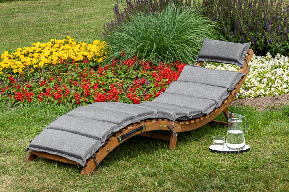MERXX Gartenliege Paraiso, 1 St., mit Auflagen, klappbar