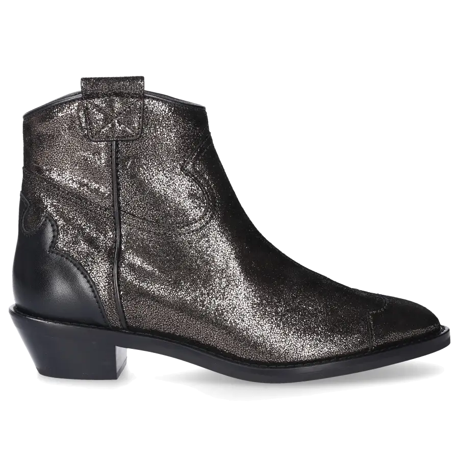 SEE BY CHLOÉ - Stiefeletten SB350 Veloursleder Logo schwarz - schwarz