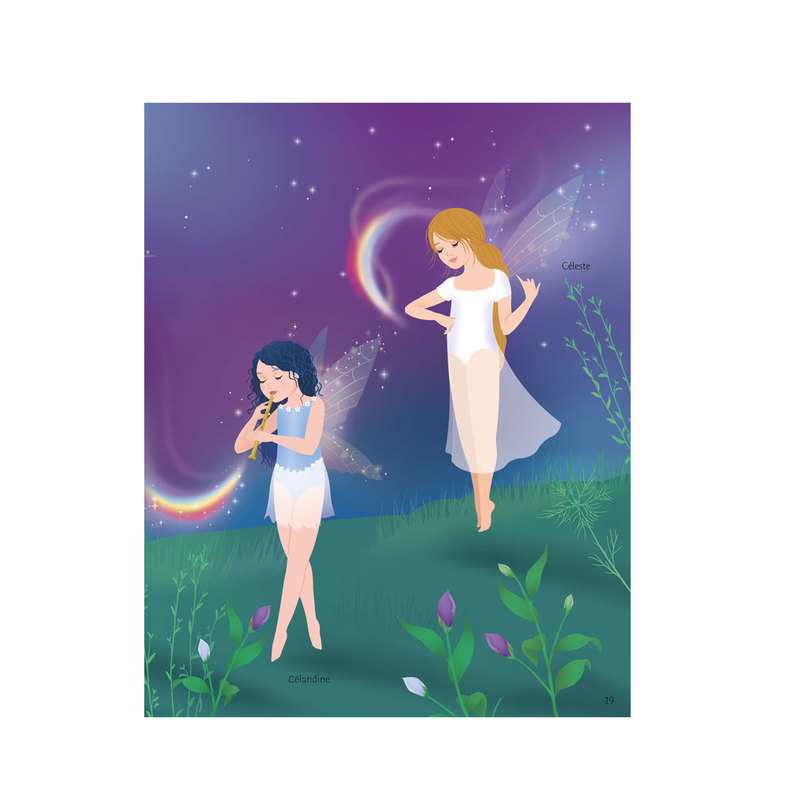 Livre Licornes arc-en-ciel - j'habil - Usborne