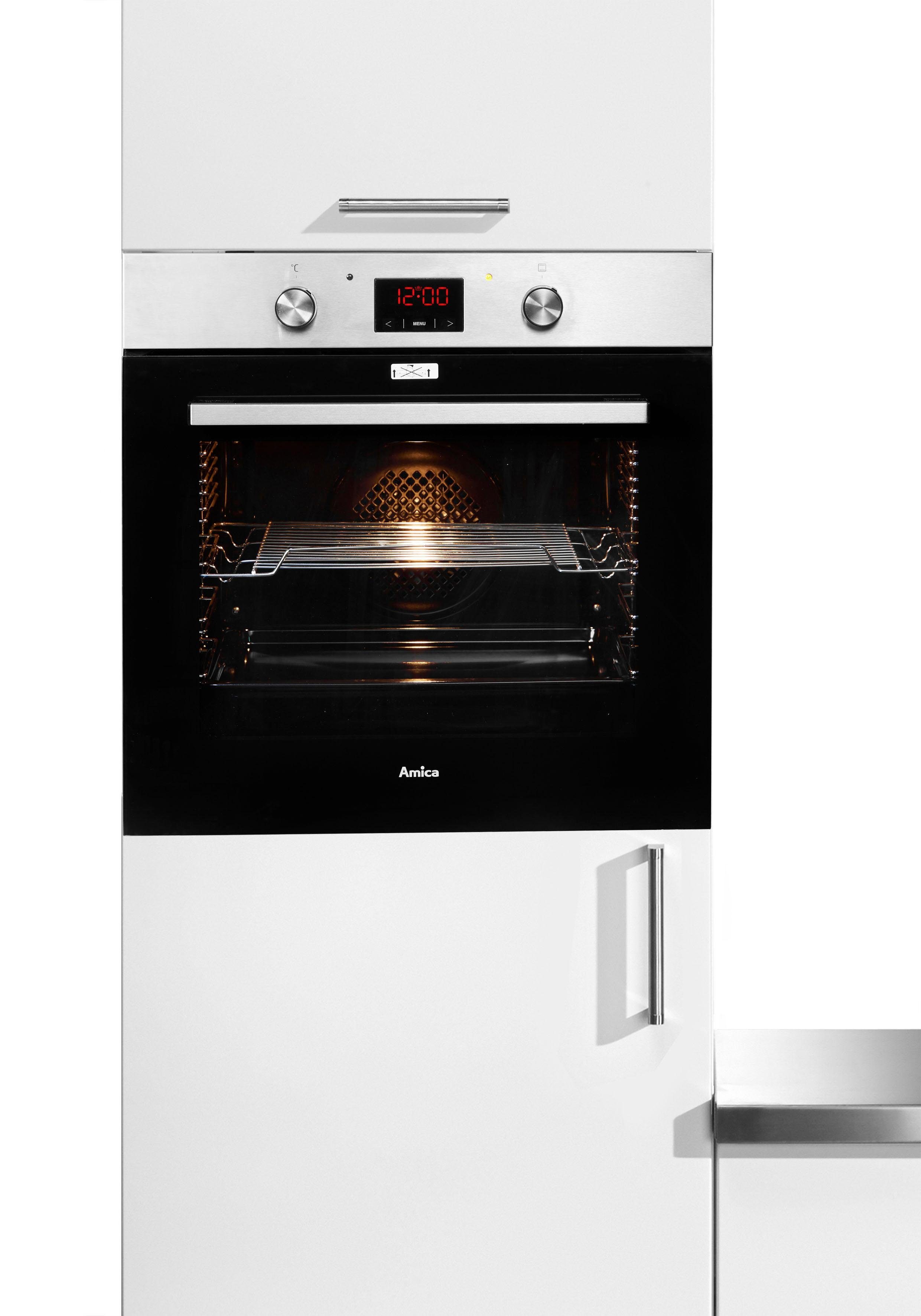 Amica Einbaubackofen EBX 943 630 E, mit Teleskopauszug nachrüstbar, Simple Steam, Simple Steam