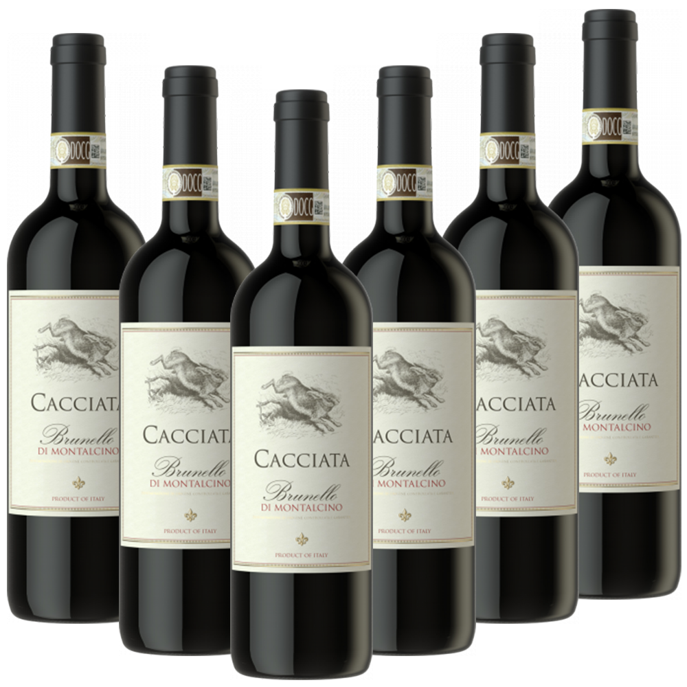 Cacciata Brunello di Montalcino DOCG Cacciata Italien trocken - 6er Karton
