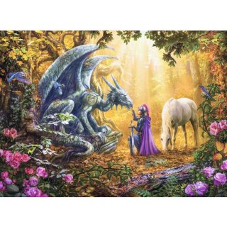 Ravensburger Puzzle: Drachenflüsterer (500 Teile)