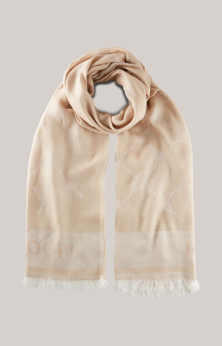 Cornflower-Schal in Beige